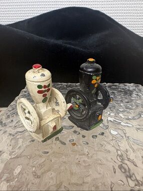 Coffee mills salt and pepper shakers